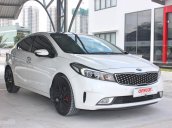 Bán xe Kia Cerato 1.6AT sản xuất 2017, màu trắng, mới như bày hãng