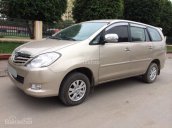 Đổi xe mới cần bán Innova 2011, số sàn màu vàng cát, odo đi được 123.000km