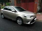 Cần bán lại xe Toyota Vios sản xuất 2017, màu vàng mới chạy 20.000 km, 510tr