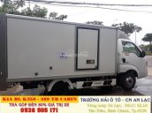 Bán xe tải K250 đông lạnh đời 2018, hỗ trợ trước bạ, hỗ trợ trả góp giao xe có sẵn