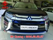 Bán xe Mitsubishi Outlander giá rẻ nhất tại Hội An, giá xe tốt nhất tại Hội An, màu đen, LH Quang: 0905596067