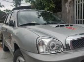 Cần bán lại xe Hyundai Santa Fe đời 2002, màu xám, giá tốt