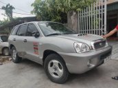 Cần bán lại xe Hyundai Santa Fe đời 2002, màu xám, giá tốt