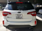 Bán Kia New Sorento GATH 2.4AT màu trắng, máy xăng, số tự động, sản xuất 2015, biển Sài Gòn 1 chủ