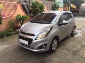 Bán gấp Chevrolet Spark LTZ 2015 màu bạc, zin nguyên đẹp