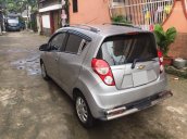 Bán gấp Chevrolet Spark LTZ 2015 màu bạc, zin nguyên đẹp