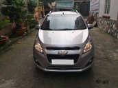 Bán gấp Chevrolet Spark LTZ 2015 màu bạc, zin nguyên đẹp