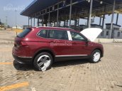 Bán xe Volkswagen Tiguan Allspace 2018, màu đỏ Ruby, hỗ trợ vay đến 85%, hotline 012.3344.6666