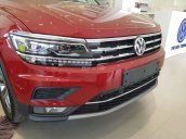 Bán xe Volkswagen Tiguan Allspace 2018, màu đỏ Ruby, hỗ trợ vay đến 85%, hotline 012.3344.6666