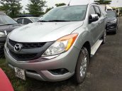 Cần bán xe Mazda BT 50 đời 2014, màu bạc, nhập khẩu nguyên chiếc, giá chỉ 494 triệu