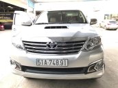 Bán Toyota Fortuner G 2.5MT màu bạc, số sàn, máy dầu, sản xuất 2013, lăn bánh 2014, biển Sài Gòn, đi 68000km