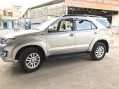 Bán Toyota Fortuner G 2.5MT màu bạc, số sàn, máy dầu, sản xuất 2013, lăn bánh 2014, biển Sài Gòn, đi 68000km