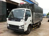 Bán xe tải Isuzu 2.4 tấn, thùng mui bạt, tại Thái Bình