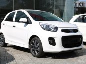 Kia Morning S AT trắng sx 2018_ hỗ trợ 90%, giao xe ngay