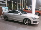 Bán xe Mercedes lăn bánh ít CLA250 4 Matic bạc 2017 chính hãng