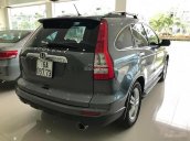 Bán xe Honda CRV 2.4 màu xám, sản xuất 2010, nội thất màu đen da