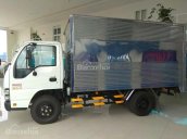 Bán xe tải Isuzu 2.4 tấn thùng kín tại Thái Bình