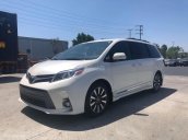 Bán Toyota Sienna Limited 2018, màu trắng, xe nhập Mỹ, mới 100%