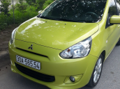 Bán nhanh Mitsubishi Mirage 1.2AT 2015 màu vàng chanh, nhập khẩu nguyên chiếc