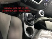 Bán Hyundai H 150 2018 thùng lửng - Mui bạt, màu trắng, xe nhập CKD