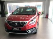 Bán xe Peugeot 3008 FL sản xuất năm 2018, màu đỏ ưu đãi lớn có xe giao ngay