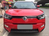 Kẹt tiền bán Ssangyong Tivoli 2017 màu đỏ trang bị full nhé