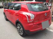 Kẹt tiền bán Ssangyong Tivoli 2017 màu đỏ trang bị full nhé