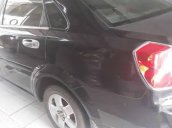 Cần bán lại xe Chevrolet Lacetti sản xuất 2008, màu đen, giá chỉ 187 triệu