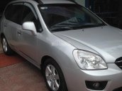 Đổi xe mới cần bán Kia Carens 2007, số tự động, máy xăng màu bạc