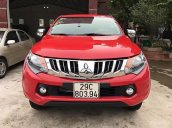 Cần bán lại xe Mitsubishi Triton 2.5 năm 2016, màu đỏ, xe nhập