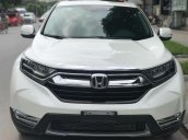 Cần bán gấp Honda CR V đời 2018 màu trắng, 1 tỷ 245 triệu, nhập khẩu