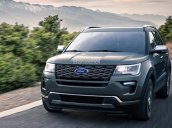 Bán Ford Explorer Limited 2.3L Ecoboot sản xuất năm 2018, màu đen, xe nhập nguyên chiếc tại Mỹ