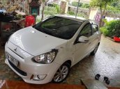 Bán xe Mitsubishi Mirage CVT đời 2015, màu trắng số tự động