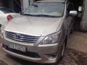 Cần bán xe Innova đời 2007, màu vàng, số tay đã lên form 2013 nhìn rất đẹp