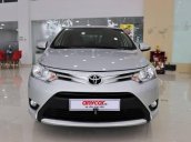 Anycar TC bán Toyota Vios 2017 số sàn màu bạc, xe có hỗ trợ trả góp ngân hàng VIB và TP Bank