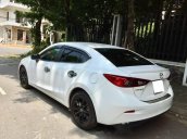 Bán Mazda 3 đời 2016 màu trắng, xe cực đẹp, chất lượng như xe mới 98%