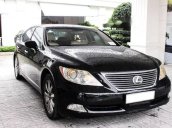 Bán Lexus LS 460L sản xuất năm 2007, màu đen, xe nhập số tự động