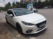 Cần bán lại xe Mazda 3 đời 2016, màu trắng như mới