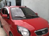 Cần bán lại xe Kia Morning MT đời 2011, màu đỏ xe gia đình