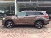 Cần bán Toyota Highlander LE 2.7 đời 2017, màu nâu, nhập khẩu