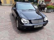 Bán Mercedes C200 Kompressor đời 2004, màu đen, số tự động, giá tốt