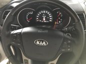 Bán Kia New Sorento GATH 2.4AT màu trắng camay, số tự động, máy xăng, sản xuất 2018, lăn bánh đúng 3700km