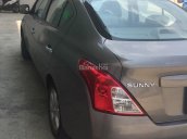 Lên sóng bán Nissan Sunny 2017 AT, màu xám đất, nhà ít sử dụng