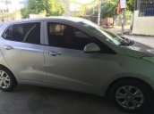 Cần bán lại xe Hyundai Grand i10 sản xuất năm 2014, màu bạc chính chủ, giá tốt