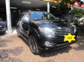 Bán xe Toyota Fortuner 2.5G đời 2015, màu đen số sàn