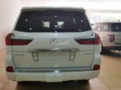 Bán Lexus LX570 xuất Mỹ, sản xuất năm 2018 màu trắng, nội thất nâu đỏ, xe nhập khẩu nguyên chiếc, mới 100%