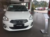 Bán Mitsubishi Attrage CVT đời 2018, màu trắng nhập khẩu