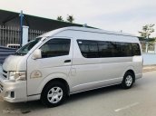 Bán Toyota Hiace 16 chỗ, máy dầu 2013, màu bạc, nhập khẩu