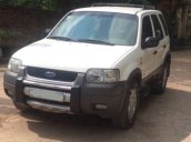 Bán ô tô Ford Escape AT XLT 3.0 năm 2002, màu trắng 