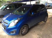 Bán xe Chevrolet Spark LT sản xuất năm 2016, màu xanh lam 